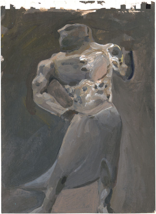 張安 ZHANG An, 文化考察期間的寫生之二十七 Painting from Life during a Cultural Study Tour 27, 2017