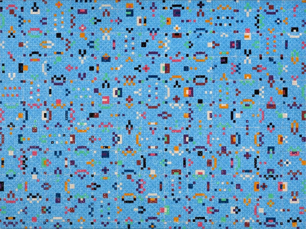 莊普 TSONG Pu, 藍色的瑜珈 Blue Yoga, 2013