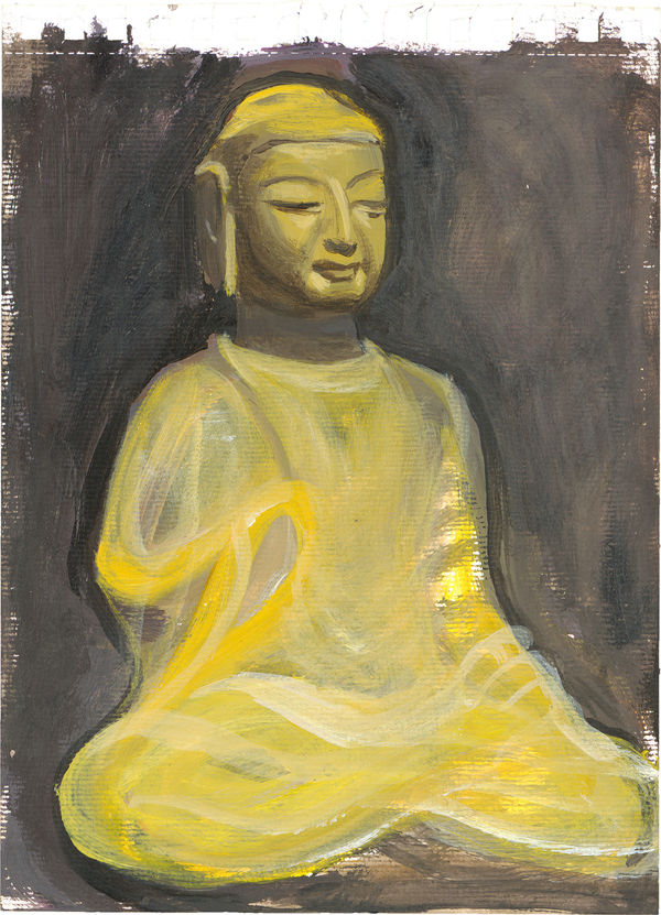 張安 ZHANG An, 文化考察期間的寫生之十九 Painting from Life during a Cultural Study Tour 19, 2017