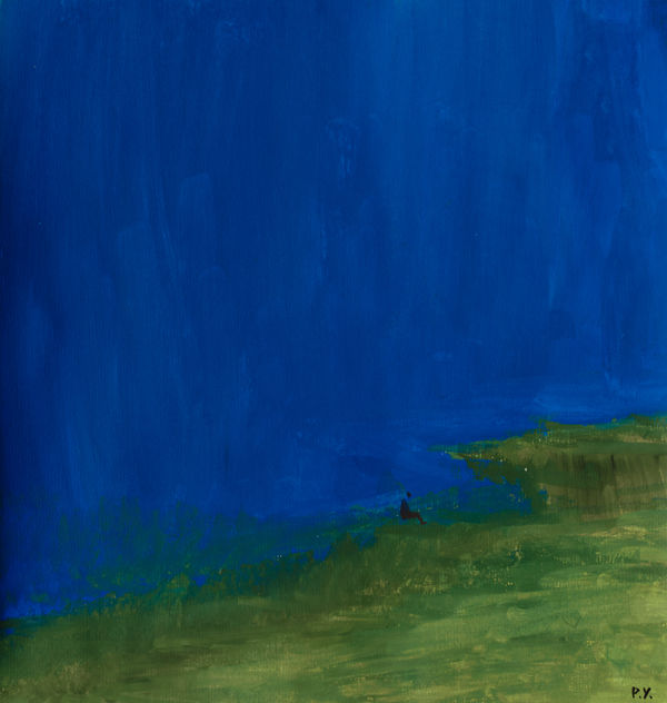 王攀元 WANG Pan-Yuan, 思故鄉 Missing Homeland, 1991