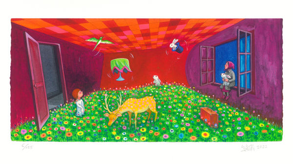 幾米 Jimmy Liao, 我的世界都是你-2 All of My World is You-2, 2022