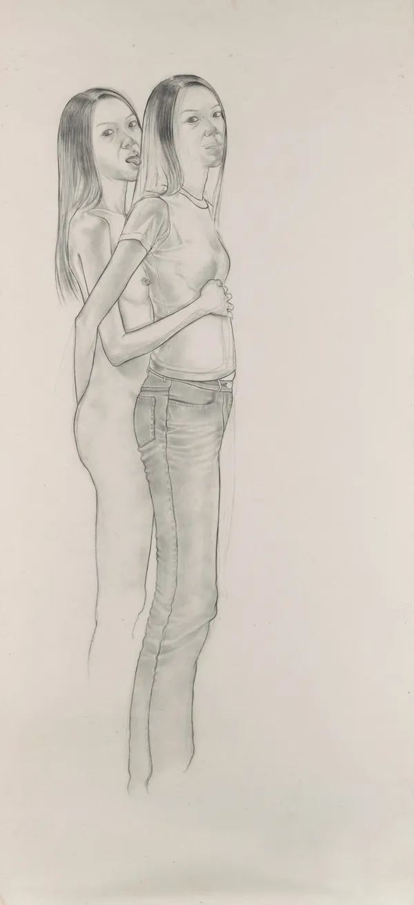 曲家瑞 Kristycharay, 自画像 - 舔 Self Portrait - Lick, 2002-2003