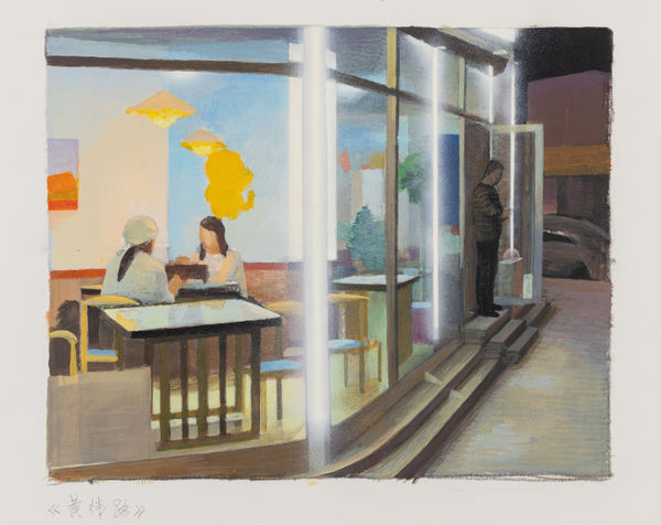 张安 ZHANG An, 黄纬路(草图) Huangwei Road (drawing), 2023