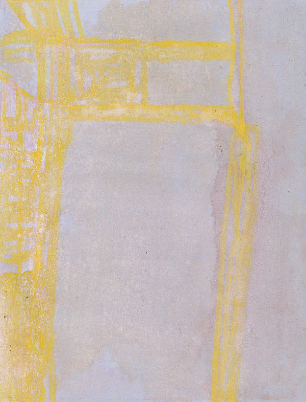 鄭帛囪 CHENG Po-Tsung 無題 Untitled, 2013-2022 水彩、原子筆、油漆筆、立可白（帶）／便條紙 Watercolor, ball pen, marker, white-out on note paper 4 x 3 in 10 x 7.6 cm