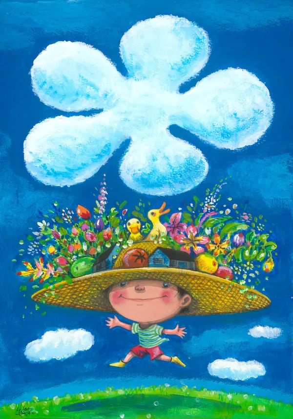 幾米 Jimmy LIAO, 豐收 Bumper Harvest, 未紀年 n.d.