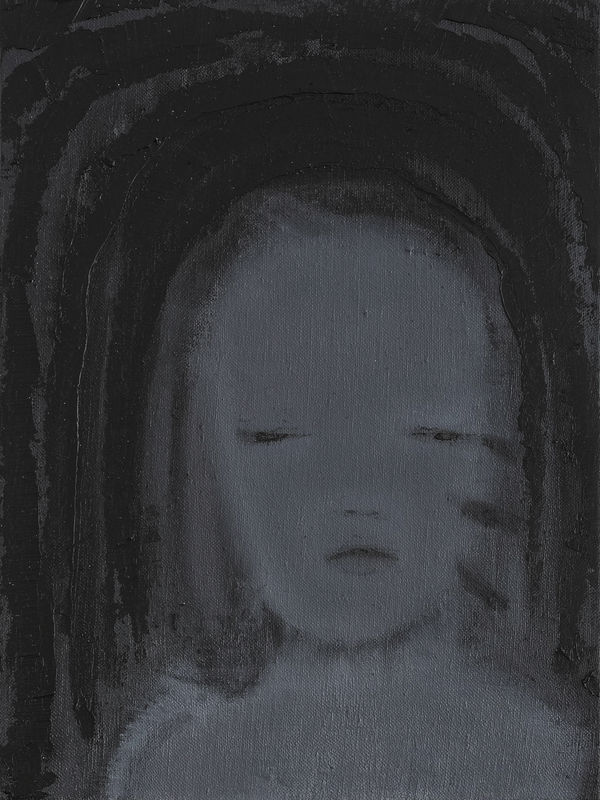 張柏林 Ringo CHEUNG, 聖像研習（發光） Study of Saint Portrait (Glowing), 2019