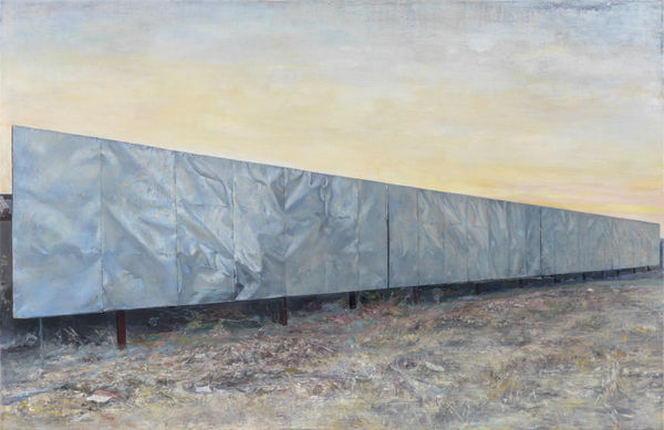 陸亮 LU Liang, 黃昏中的廣告牌 Billboards during Dusk, 2013