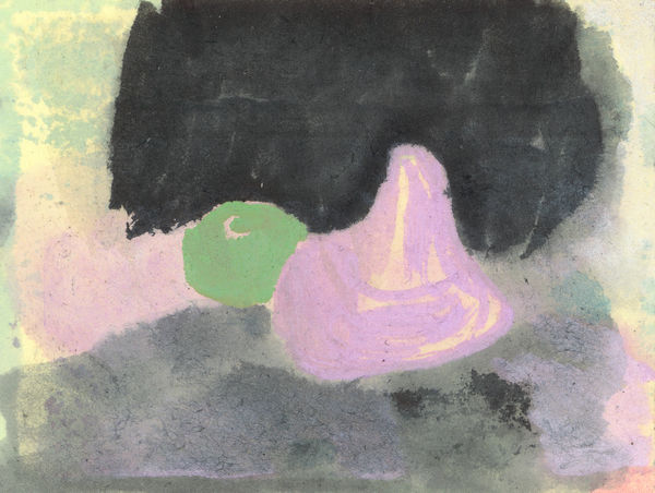 鄭帛囪 CHENG Po-Tsung 無題 Untitled, 2013-2022 水彩、原子筆、油漆筆、立可白（帶）／便條紙 Watercolor, ball pen, marker, white-out on note paper 3 x 4 in 7.6 x 10 cm