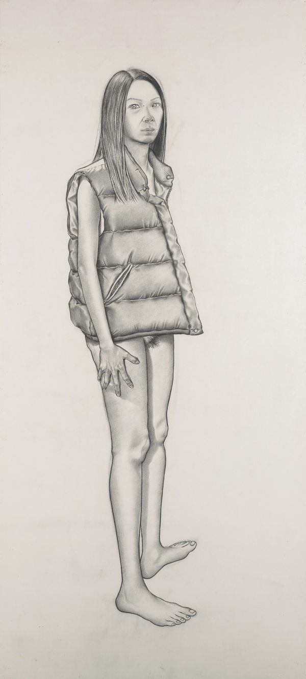 曲家瑞 Kristycharay, 自画像 - Chris的羽绒衣 Self Portrait - Chris's Down Jacket, 2001-2002