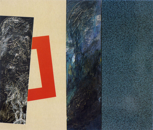 曲德義 CHU Teh-I, 形色與色/F-II Color Forms/F-II, 1990
