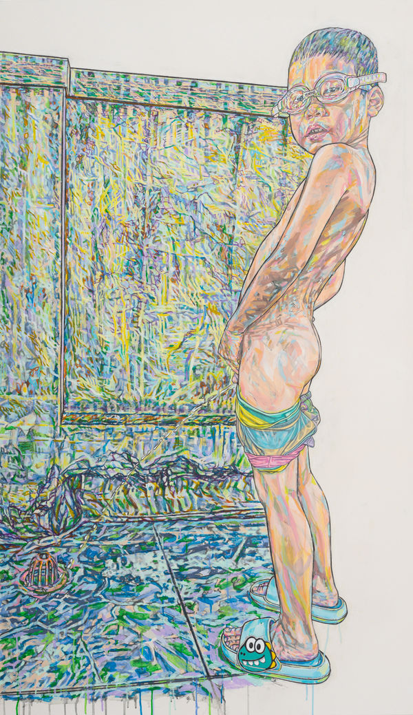 曲家瑞 Kristycharay, 尿尿的泳泳 Morgan is making a mark, 2023-2024