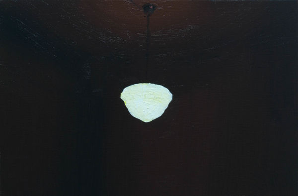 林彥瑋 LIN Yen Wei 燈 The Light, 2023 油彩／畫布 Oil on canvas 10 3/8 x 15 3/4 in 26.3 x 40 cm