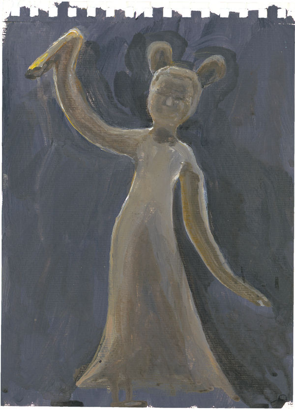 張安 ZHANG An, 文化考察期間的寫生之十四 Painting from Life during a Cultural Study Tour 14, 2017