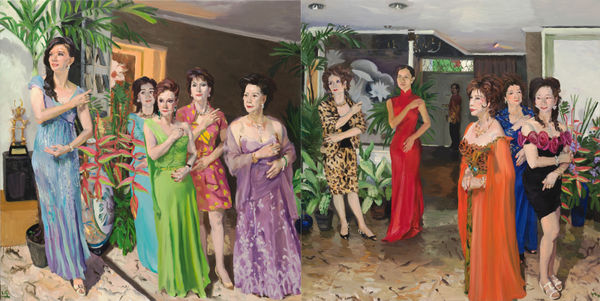 劉小東 LIU Xiaodong, 記憶樹一 Memory Tree 1, 2014