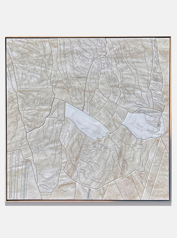 Lena Marie Emrich, Hugging Raincoats II, 2024