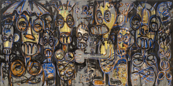 Aboudia, Nouchi Frères et Soeurs d'Abidjan, 2021