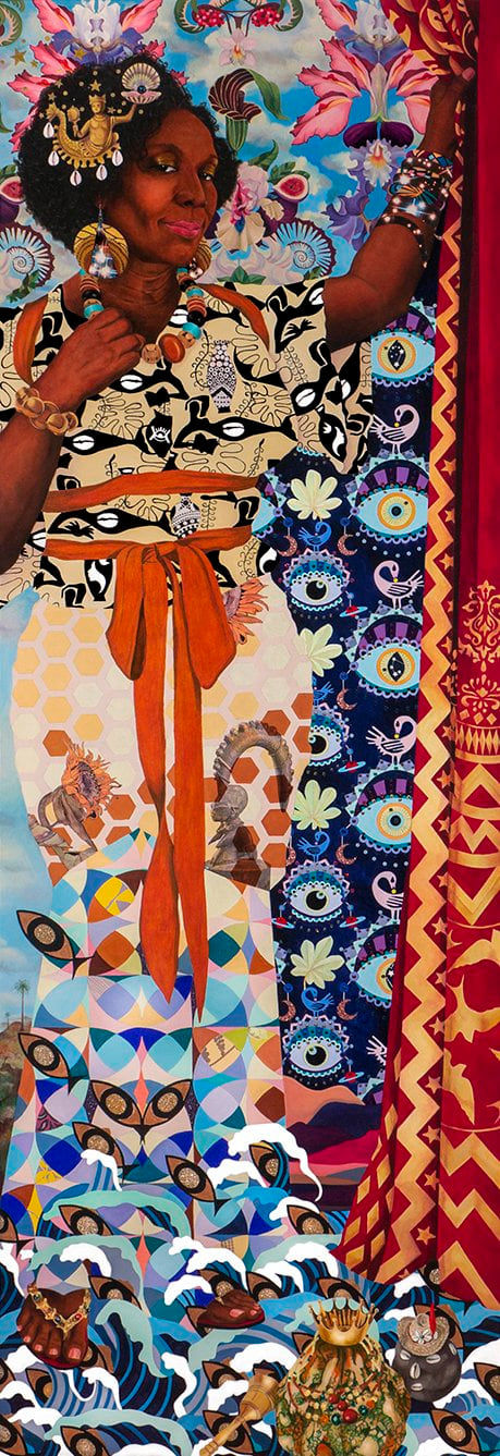 Gerardo Castro, Mayra Santos-Febres clothed with Strength and Dignity, 2022