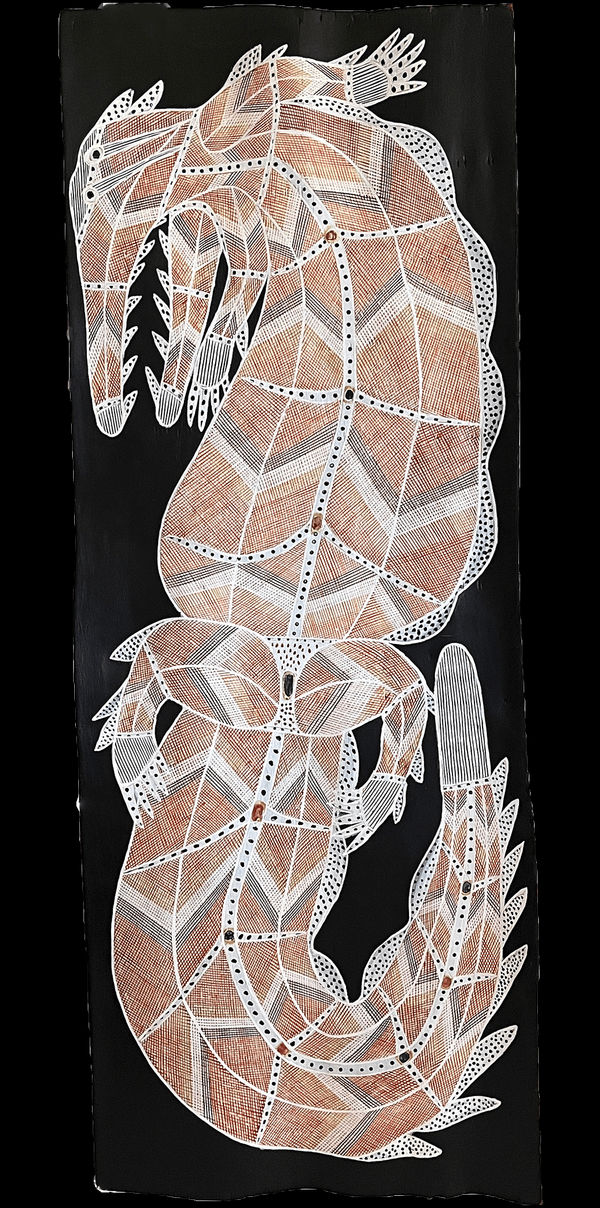 Ivan Namirrkki, Kinga (Crocodile), 2022