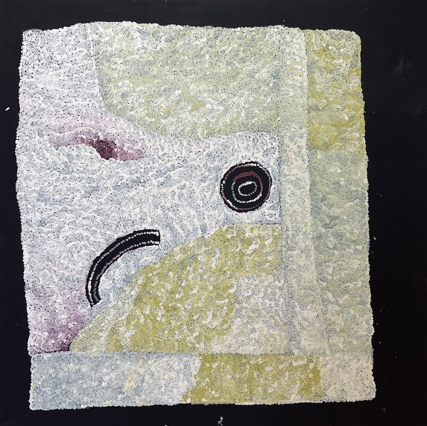 Betty Campbell Minymaku Tjukurpa (Women's Story), 2022 acrylic on linen 101 x 101 cm 39 3/4 x 39 3/4 in