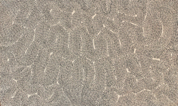 Tjulyata Kulyuru Tjukula/Waterholes, 2021 acrylic on linen 92 x 152 cm 36 1/4 x 59 7/8 in