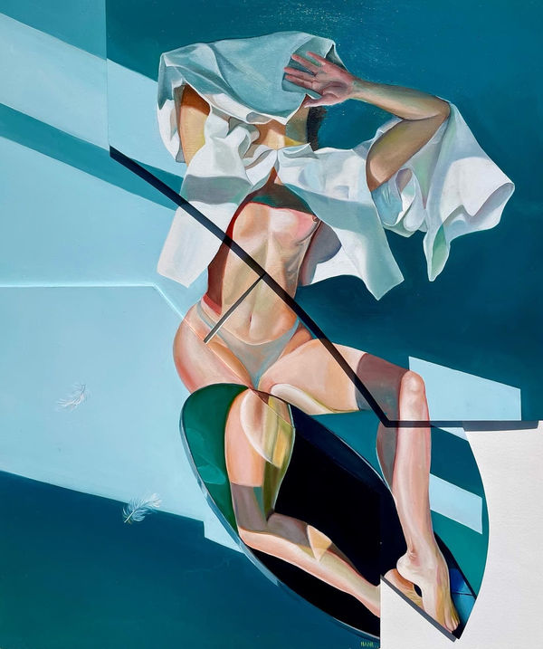 Emily Hana, Learning to befriend the places of discomfort, 2022