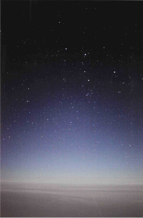 Wolfgang Tillmans, In Flight Astro (II), 2010