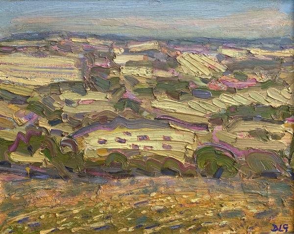 David Lloyd Griffith, A Hot Day in July - Above Llansannan