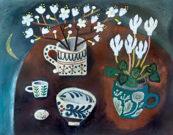 Susan Gathercole, Pale Springtime Moonlight, 2026