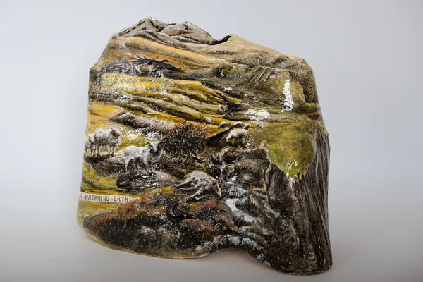 Helen Gittins, Old Ram 'the flower of his seed whitening Eryri'