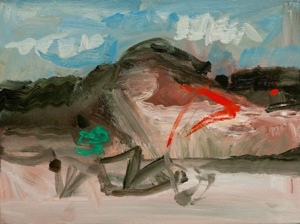 Maurice Cockrill 1936 - 2013, The Great Orme - Driftwood in the Month of May