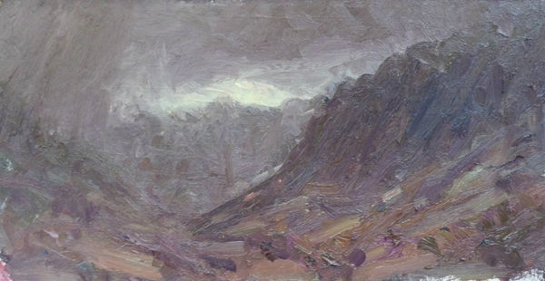 David Lloyd Griffith, Rain moving into Dyffryn Ogwen