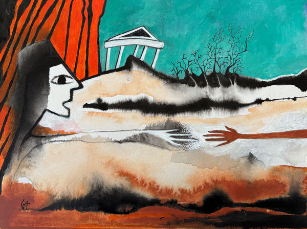 Gilly Thomas, Almost Touching, 2025