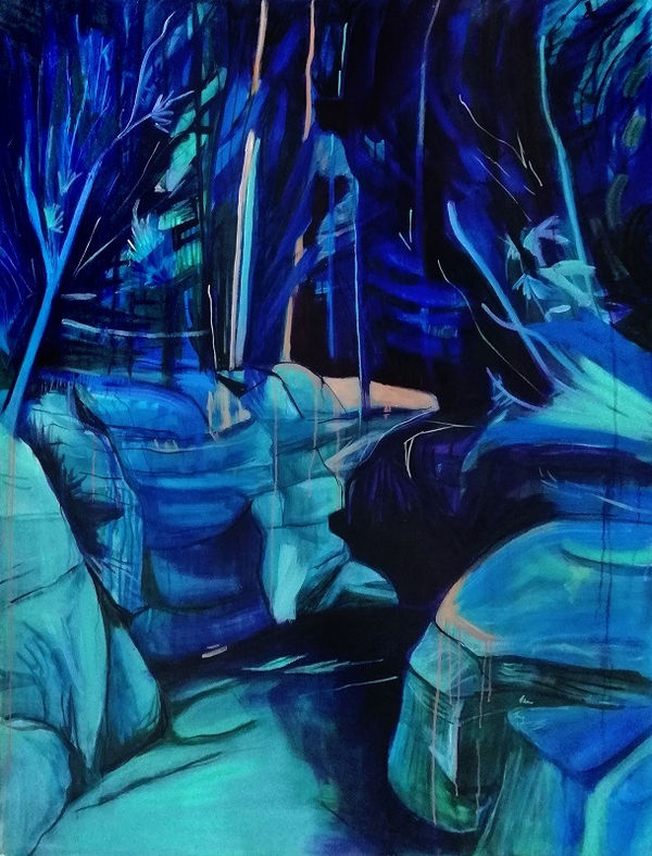 Lucy Smallbone, Blue Vista, 2018