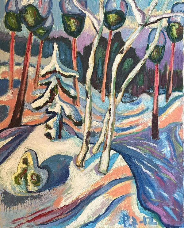 Paavo Stenius, Snowy Path, 2012