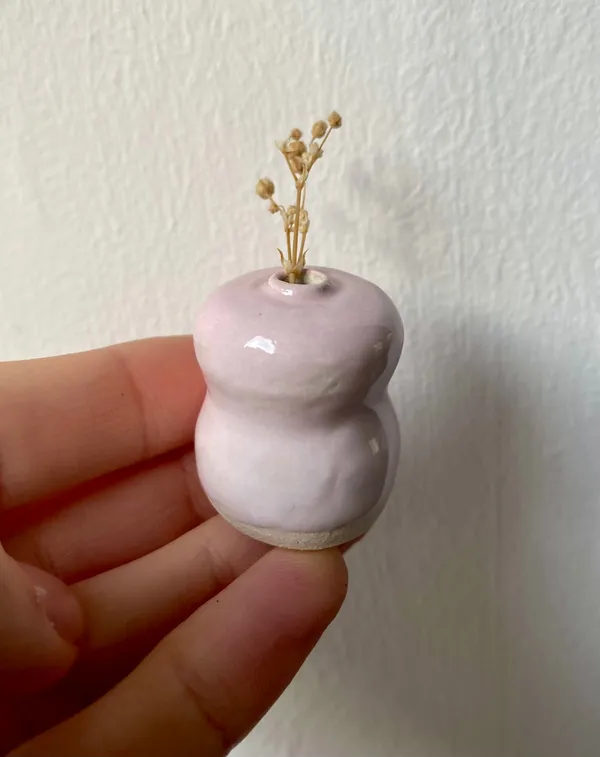 Tilly Slight, Soft pink (two tier) VII, 2021