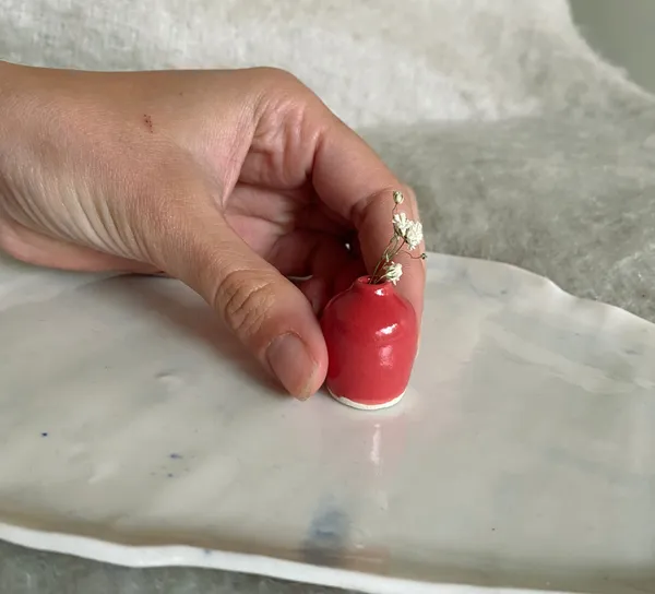 Tilly Slight, Coral red II, 2024