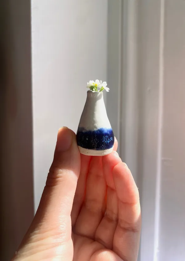 Tilly Slight, Lagoon blue wave, 2023