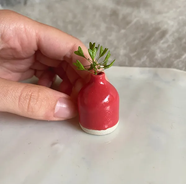 Tilly Slight, Coral red I, 2024