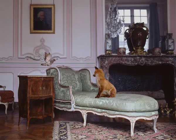 Karen Knorr, Fables - Musée Carnavalet, Salon Lilac Louis XV, 2004, 2003-2022