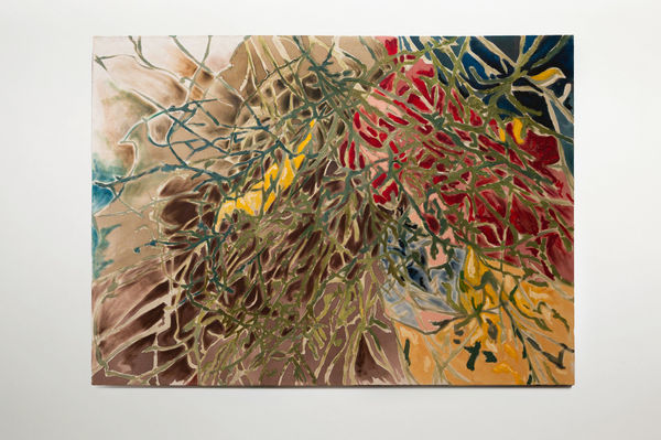 Shattered heart, stained glass sun