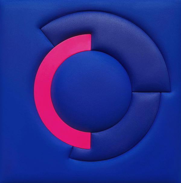 Samuele Ventanni, Introiezione 2 Blu Circle , 2021