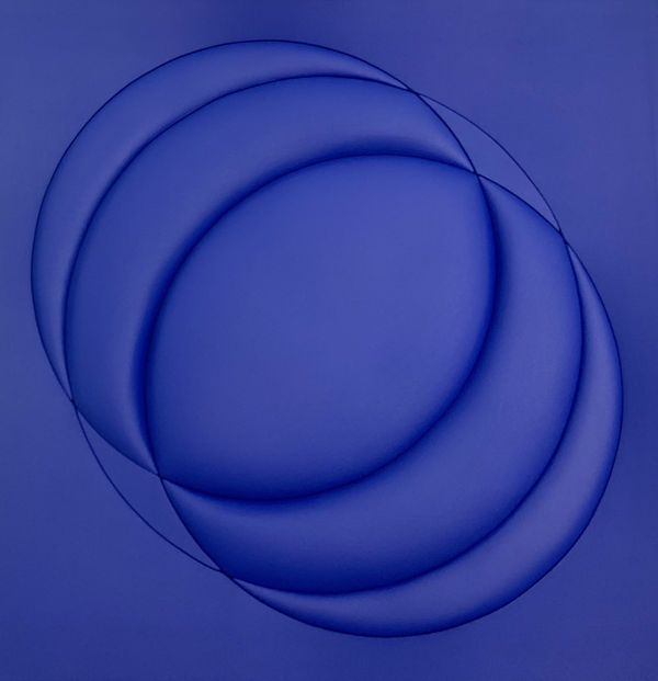 Samuele Ventanni, Introiezione Blu Circle, 2020