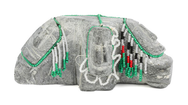 Three Women in Beaded Amautiq Hoods