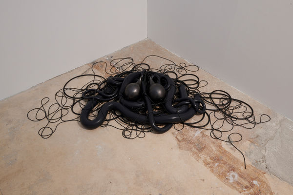 Vanessa Safavi, (Self-) Portrait of a lady in petroleum (sticky, heavy, gloomy), 2023