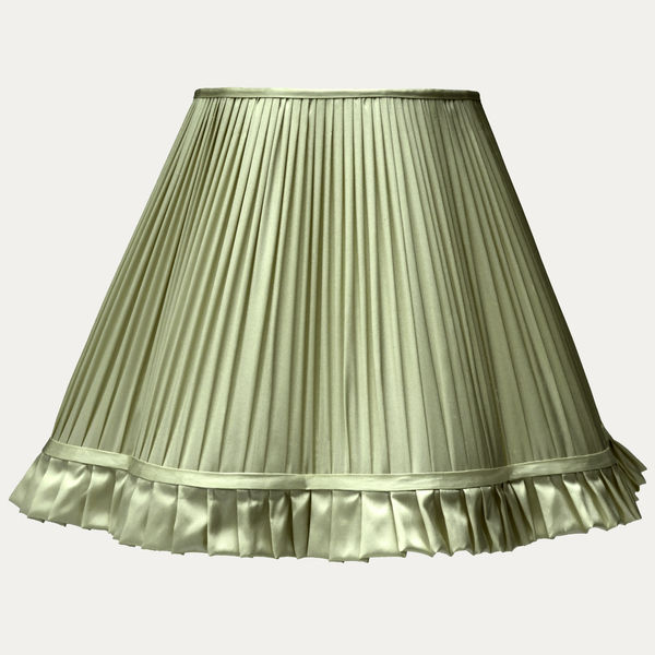 Floren, Douppion Hemlock Silk Scallop Lampshade