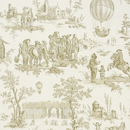 Gonesse Balloon Canvas Light Green