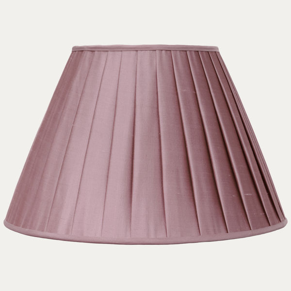 Douppion Twilight Silk Box Pleated Lampshade