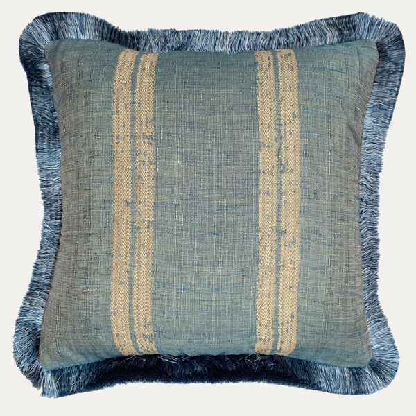 Nicole Fabre Chatelet Blue Decorative Cushion