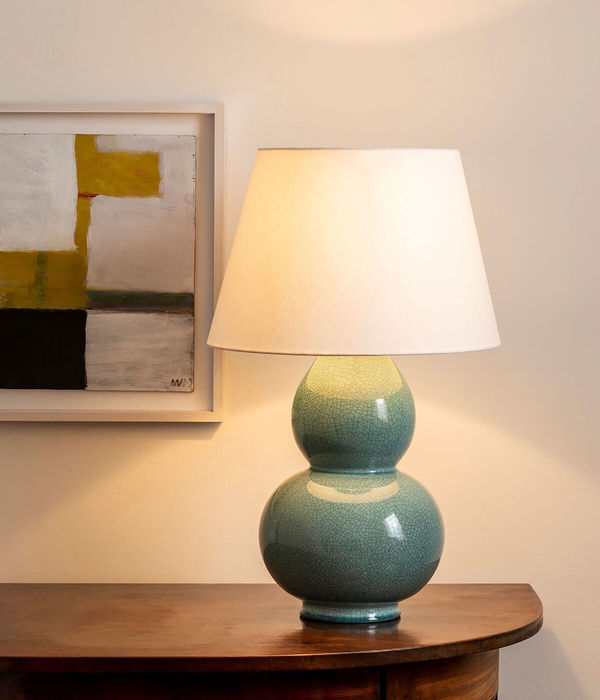 Avebury Table Lamp Duck Egg