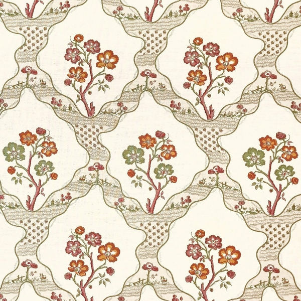 Toile Myrtil Natural Multicolore